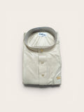 Qamis saoudien Yacoub beige pour homme, col mao et boutonnage