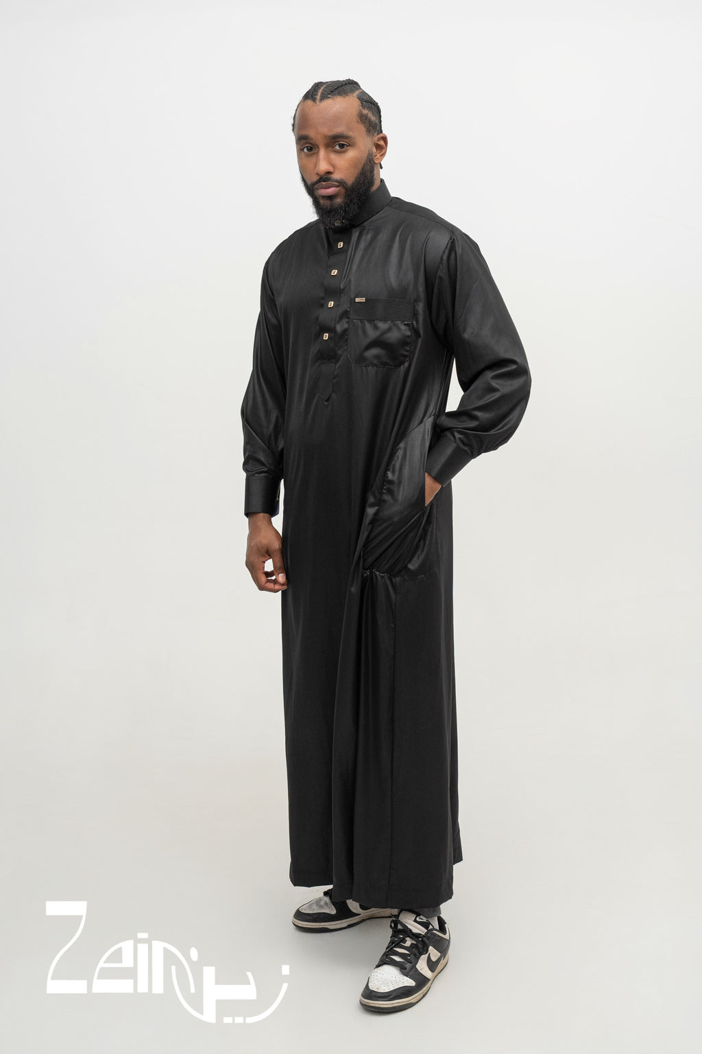 Qamis Grande Taille Adam