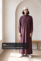 Avis client cinq étoiles sur le qamis saoudien Ammar bordeaux