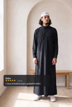 Avis client cinq étoiles sur le qamis saoudien Ammar noir