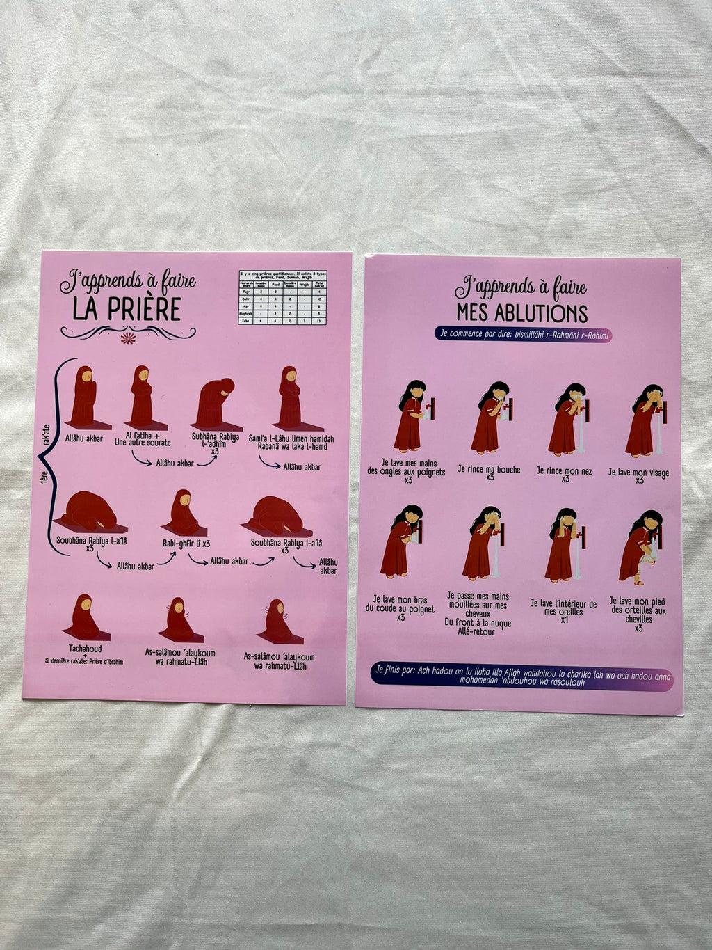 Set j'apprends la prière