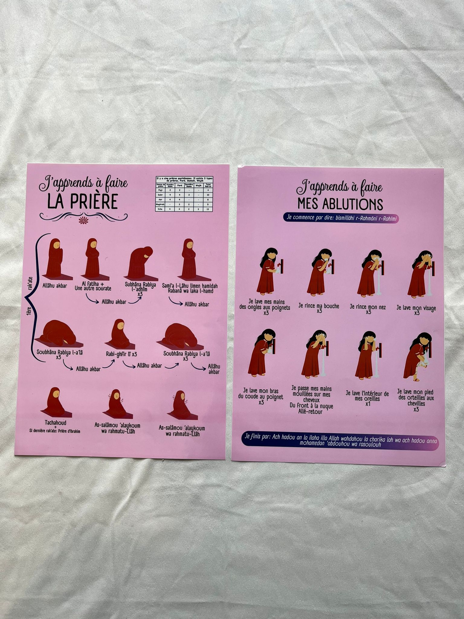 Set j'apprends la prière